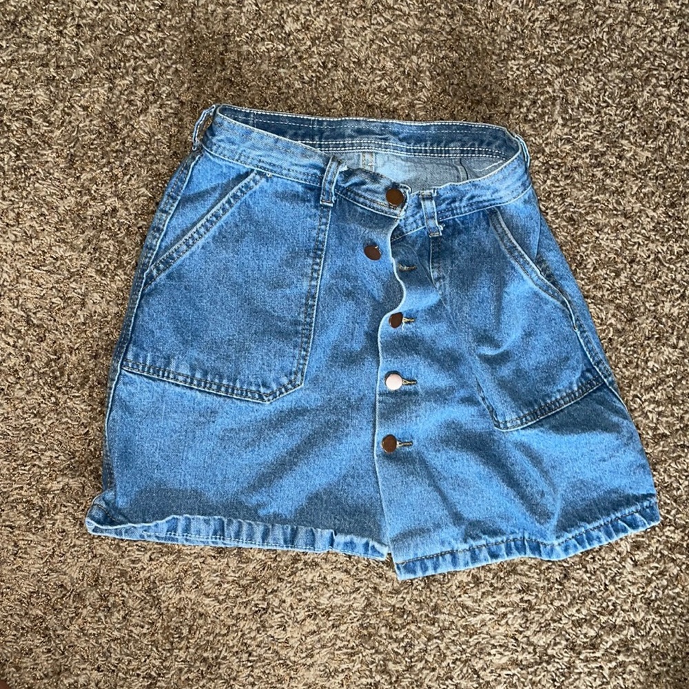 Jean skirt